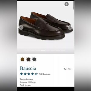 Velasca Bauscia Lug Sole Penny Loafer